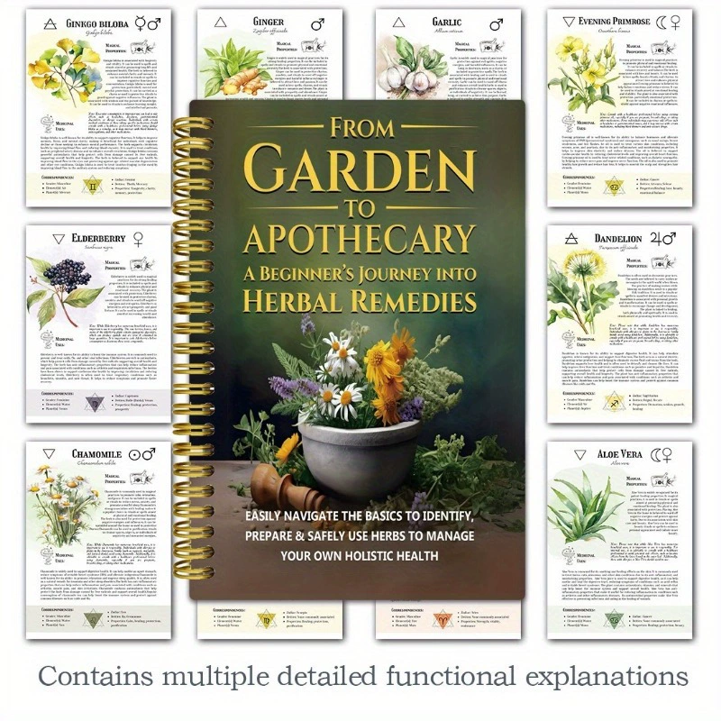 Herbal Gardens Wellness - Naturalna i ziołowa książka o codziennym