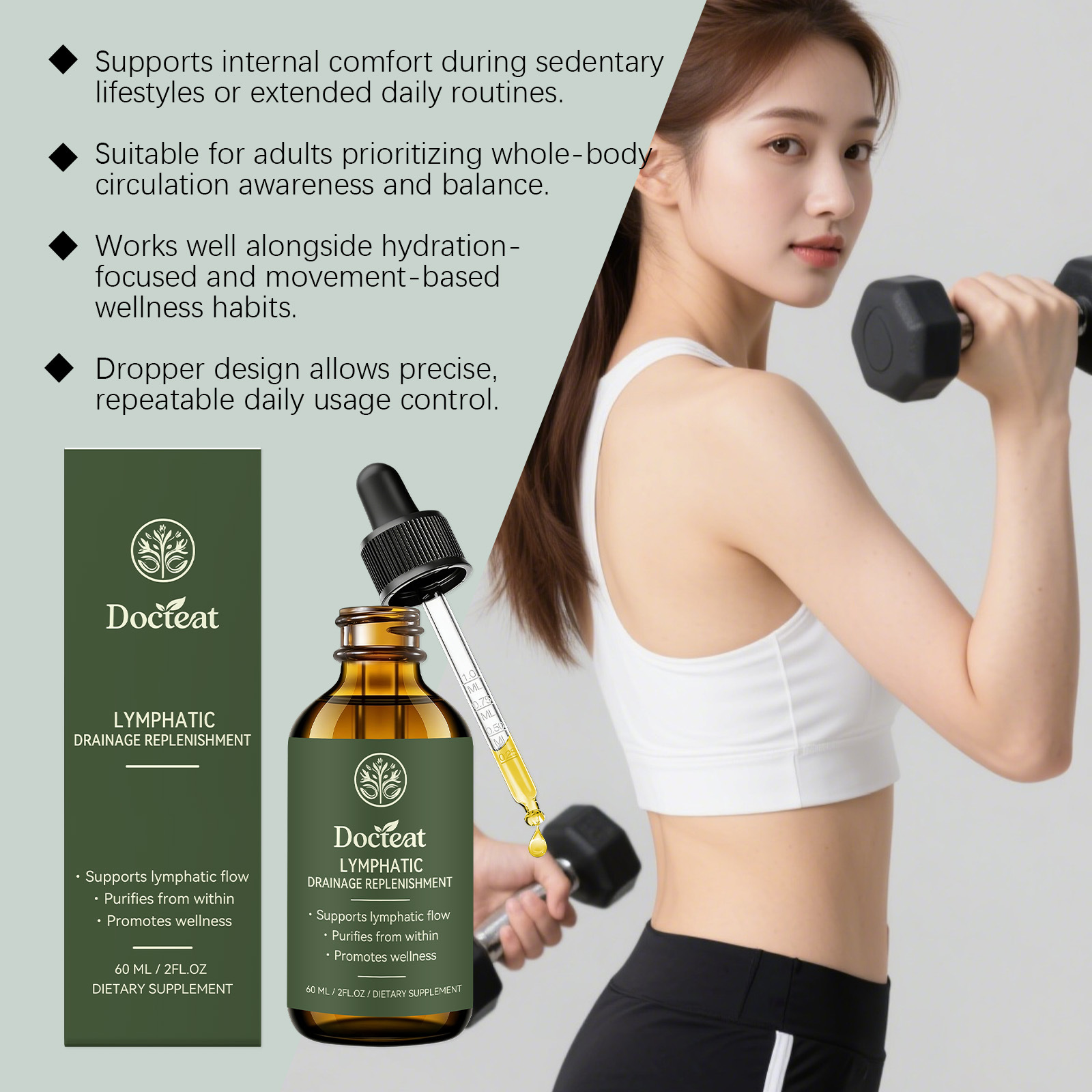 Krople do drenażu limfatyczneg – Herbal Weight recenzja i cena